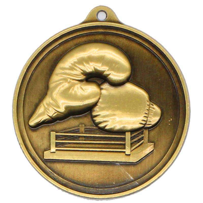 Boxing Sculptured Gold
