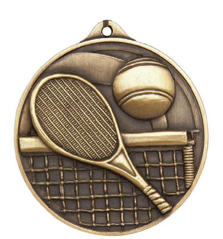 Tennis Sculptured Gold