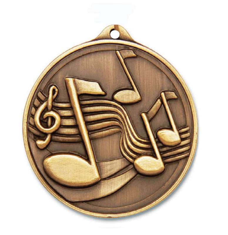 Music Sculptured Gold