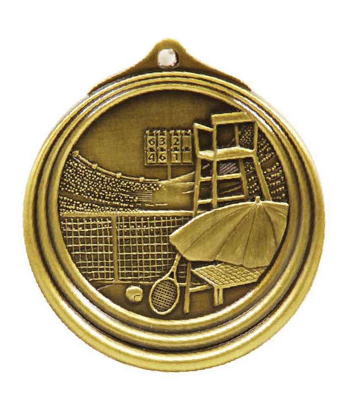 Tennis Sculptured Gold**