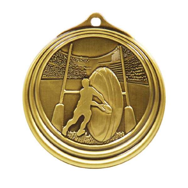 Rugby Sculptured Gold**
