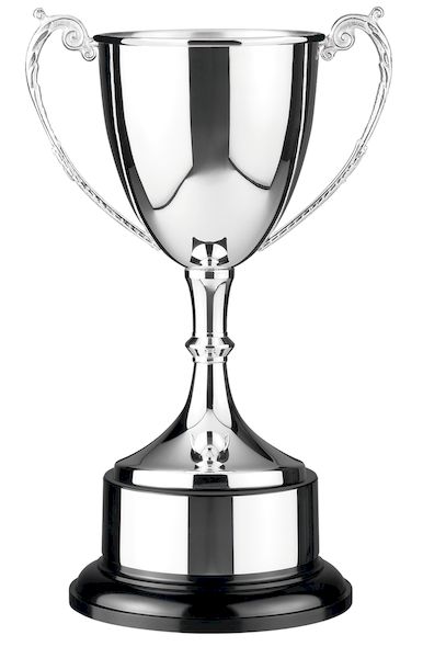 Silver plated Cup on Bakelite Base, optional TB65 Collar