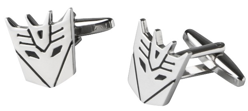 MENS CUFFLINKS DECEPTICON**