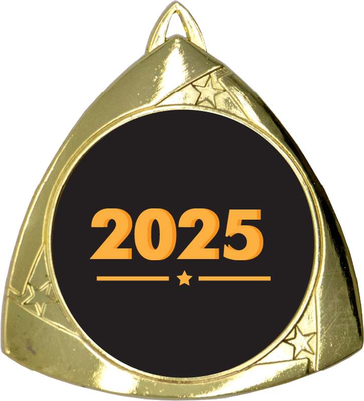 Triangle 50mm Ctre Gold