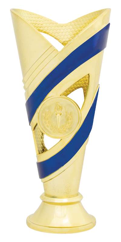 Curve Cup – Blue / Gold
