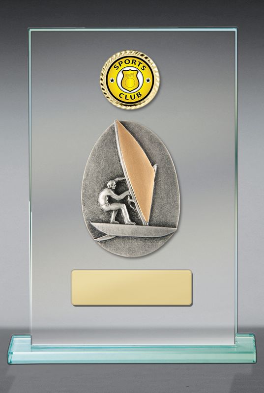 Windsurfing Glass Trophy 130mm