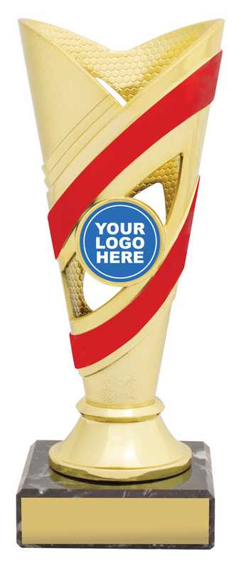 Curve Cups – Gold / Red