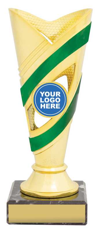 Curve Cups – Gold / Green