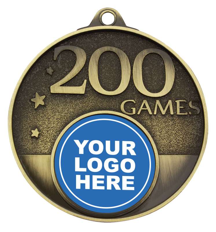 200 Games Milestone Medal