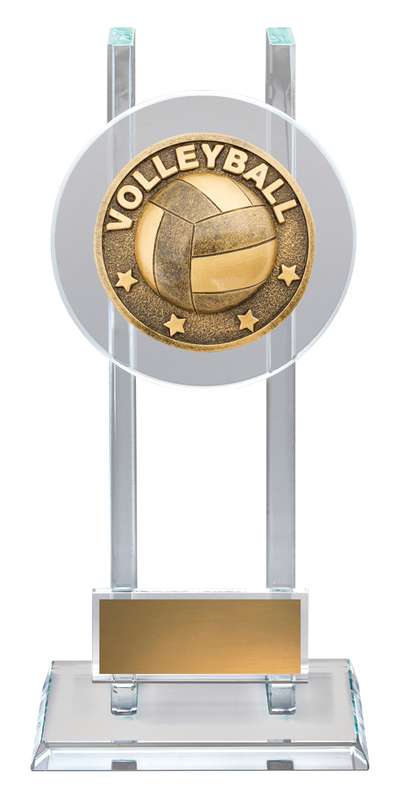 Volleyball Spartan Glass