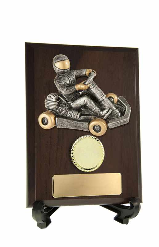 Plaque with Go-Kart Trim