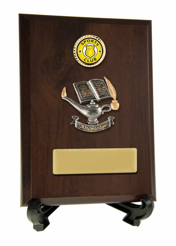 Plaque with Knowledge Trim