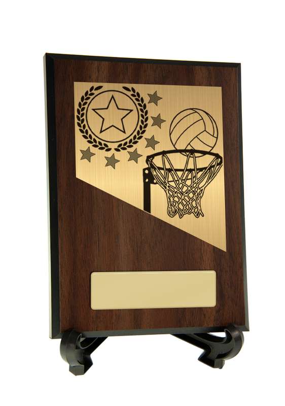 Plaque with Netball Trim