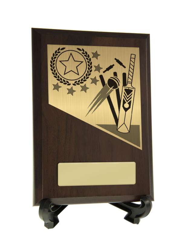 Plaque with Cricket Trim