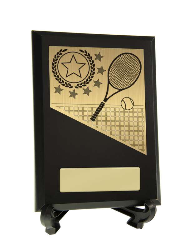 Plaque with Tennis Trim