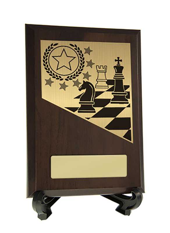 Plaque with Chess Trim