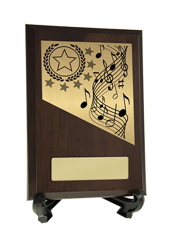 Plaque with Music Trim