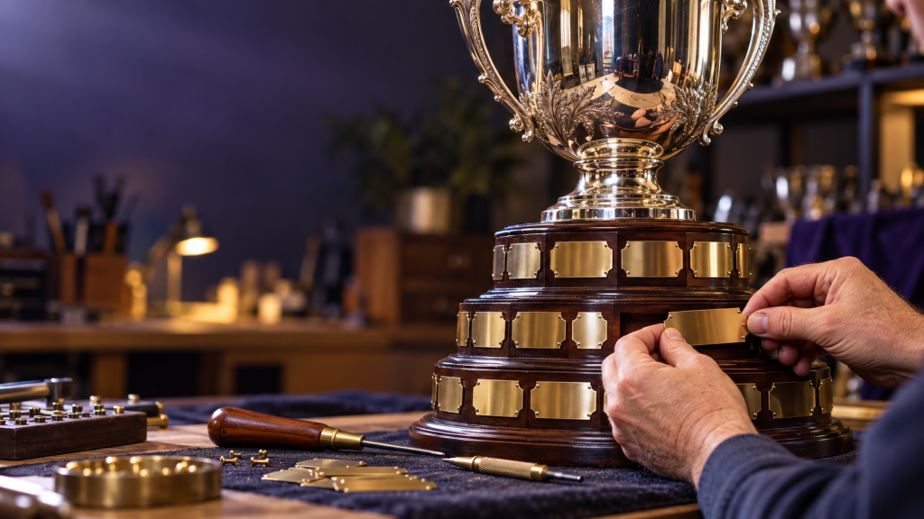 How to Add Winner Names to a Perpetual Trophy