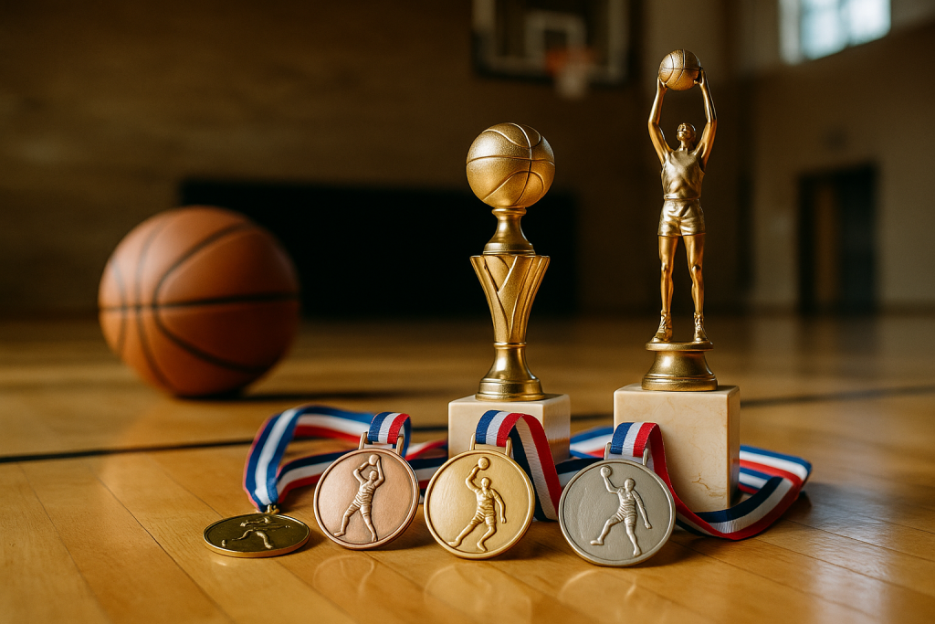 Basketball Medals and Trophies for Junior and Senior Competitions: A Comprehensive Guide