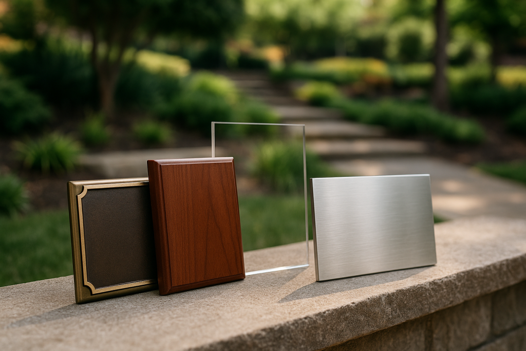 Best Plaque Materials for Indoor and Outdoor Recognition